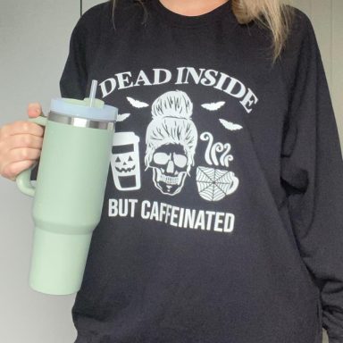 Dead Inside but Caffeinated Shirt