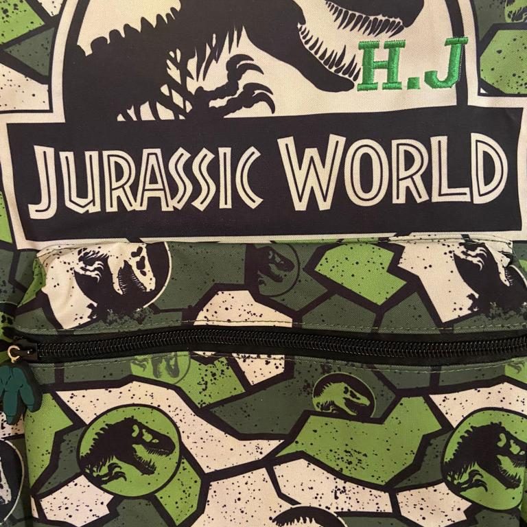 Jurassic World Embroidery Back pack
